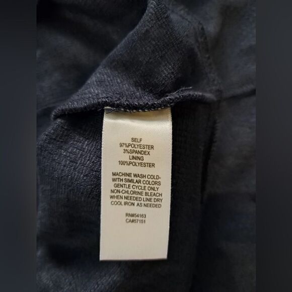 Eliza J NWT Flounce Sleeve A-Line Dress in Navy Size 10 - Picture 8 of 10